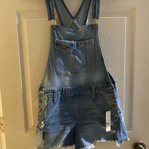 Denim Overalls